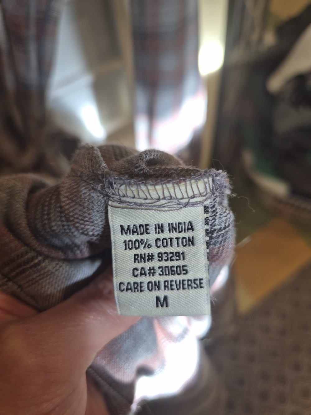 Dylan Plaid Button-Front Shirt Dess - Picture 6 of 7